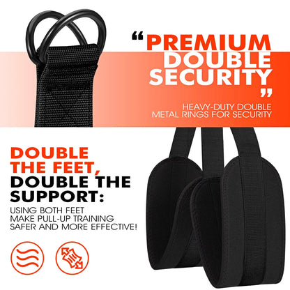 Assisted Belt Pull up Bands 75-300 LBS Multifunctional Assist Belt Strength Training Fitness Tools High Intensity Pull up Band