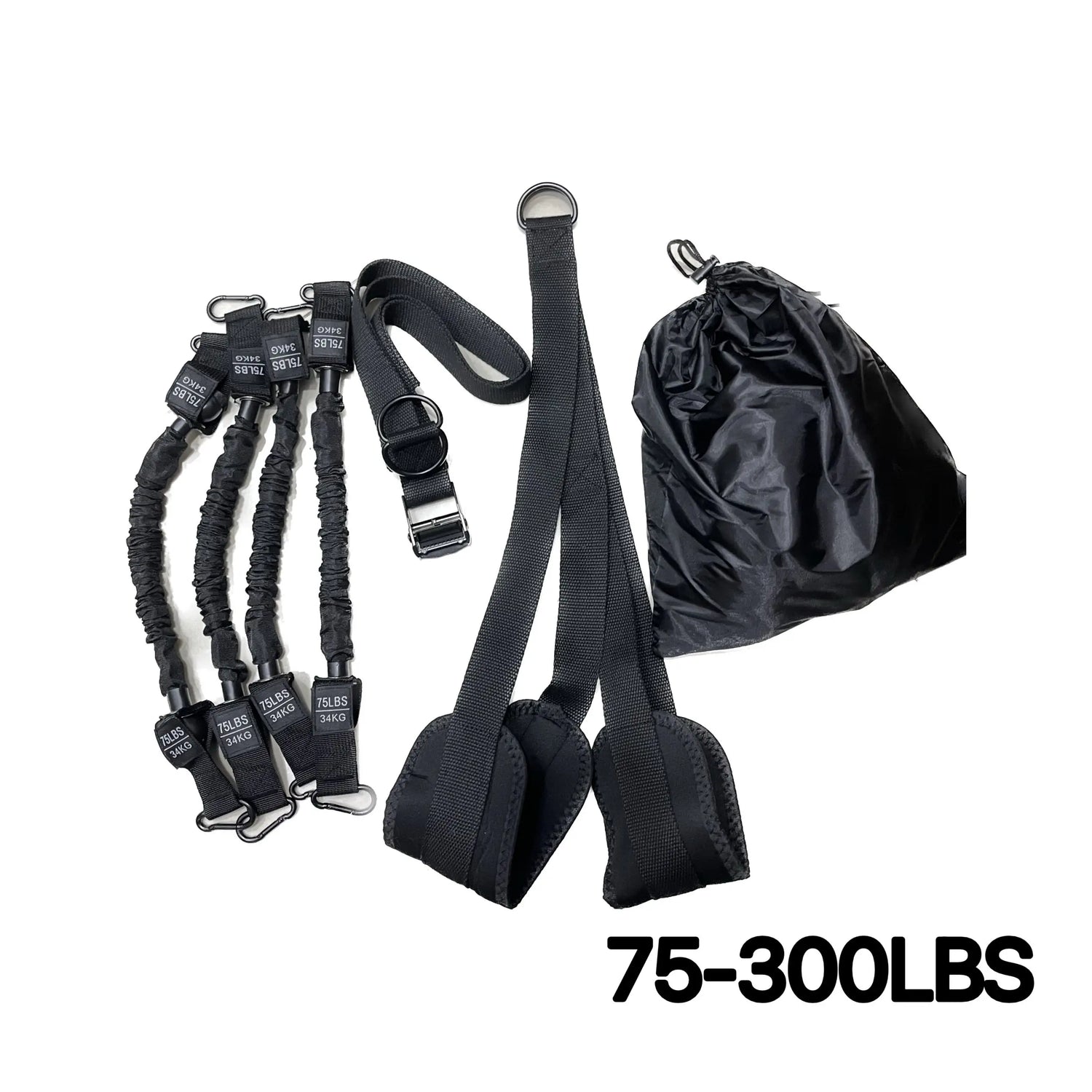 Assisted Belt Pull up Bands 75-300 LBS Multifunctional Assist Belt Strength Training Fitness Tools High Intensity Pull up Band
