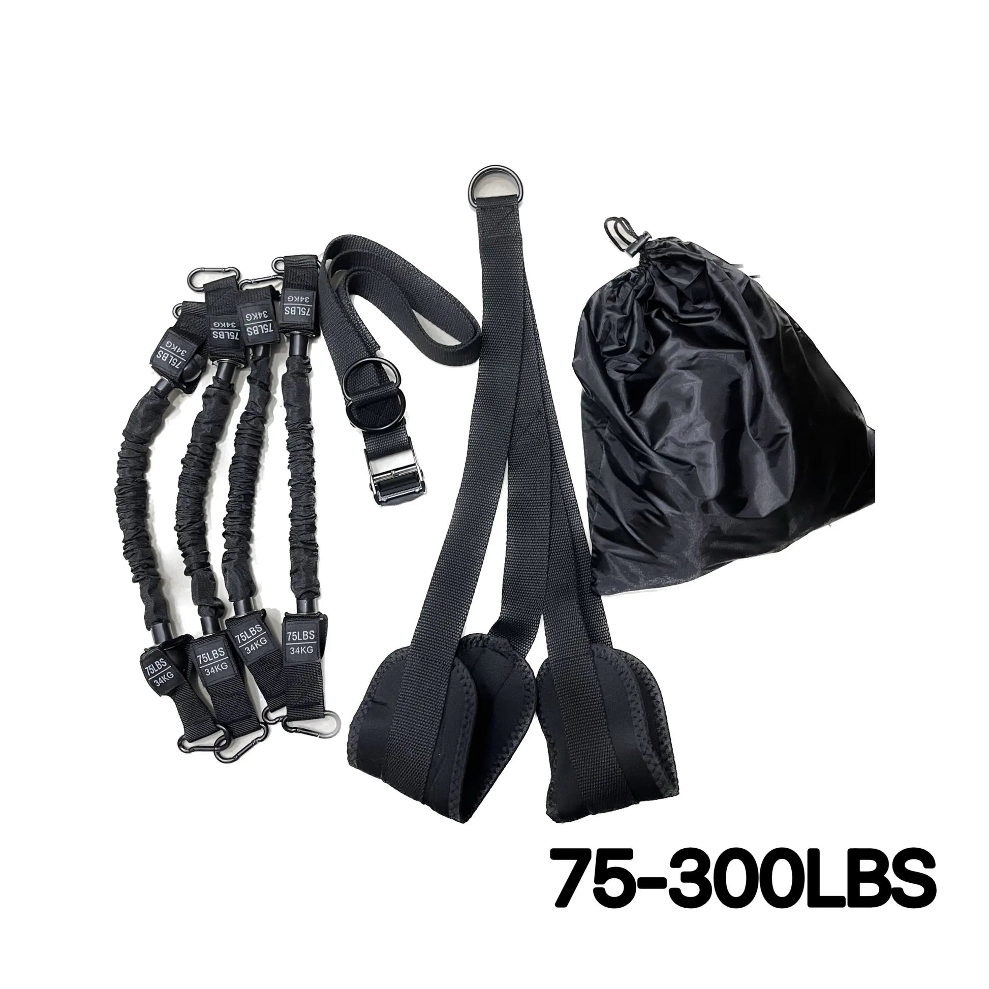 Assisted Belt Pull up Bands 75-300 LBS Multifunctional Assist Belt Strength Training Fitness Tools High Intensity Pull up Band