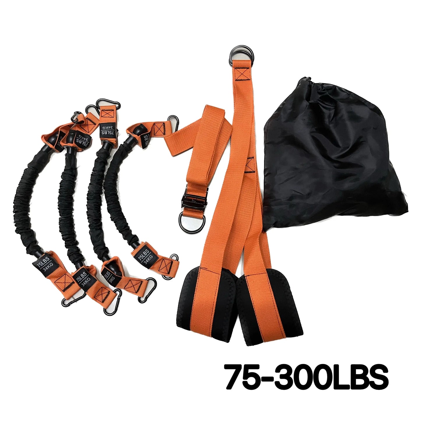 Assisted Belt Pull up Bands 75-300 LBS Multifunctional Assist Belt Strength Training Fitness Tools High Intensity Pull up Band